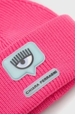 Γυναικεία Σκουφιά Μάλλινο σκουφί Chiara Ferragni ροζ -Φτηνός Chiara Ferragni Κατάστημα unnamed file 1001