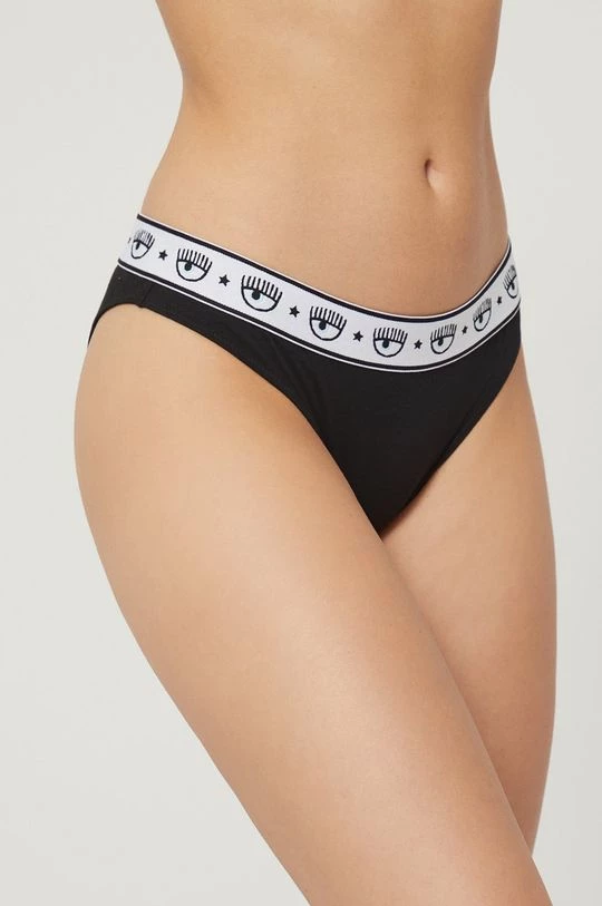 Γυναικεία Σλιπ Chiara Ferragni μαύρο 4 Γυναικεία Σλιπ Chiara Ferragni μαύρο - Image 2