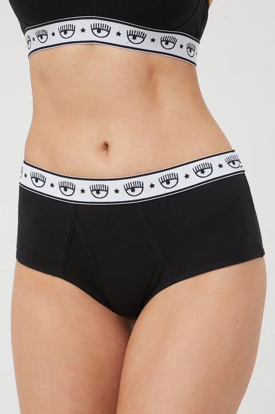 Γυναικεία Σλιπ Chiara Ferragni (2-pack) μαύρο 4 Γυναικεία Σλιπ Chiara Ferragni (2-pack) μαύρο - Image 2