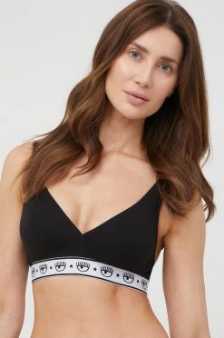 Γυναικεία Σουτιέν Chiara Ferragni μαύρο,