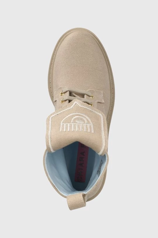 Γυναικεία Μποτάκια εργασίας Chiara Ferragni χρώμα: μπεζ, 6 Γυναικεία Μποτάκια εργασίας Chiara Ferragni χρώμα: μπεζ, - Image 4