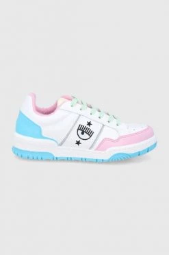 Γυναικεία Sneakers Δερμάτινα παπούτσια Chiara Ferragni άσπρο