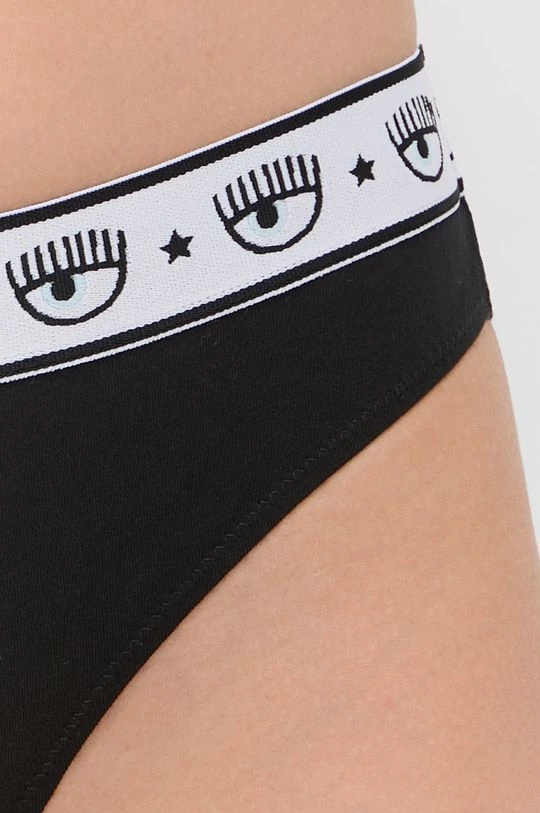 Γυναικεία Σλιπ Chiara Ferragni μαύρο 5 Γυναικεία Σλιπ Chiara Ferragni μαύρο - Image 3