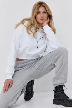 Γυναικεία Παντελόνια φόρμας Βαμβακερό παντελόνι Chiara Ferragni χρώμα: γκρι -Φτηνός Chiara Ferragni Κατάστημα unnamed file 1276