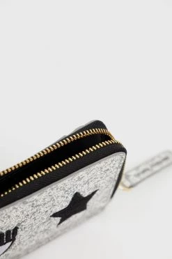 Γυναικεία Πορτοφόλια Πορτοφόλι Chiara Ferragni Range O- Eye Start Logo ασημί -Φτηνός Chiara Ferragni Κατάστημα unnamed file 137