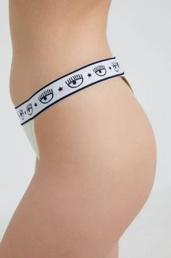 Γυναικεία Σλιπ Στρίνγκ Chiara Ferragni κίτρινο -Φτηνός Chiara Ferragni Κατάστημα unnamed file 1386