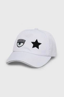 Γυναικεία Jockey Καπέλο Chiara Ferragni άσπρο