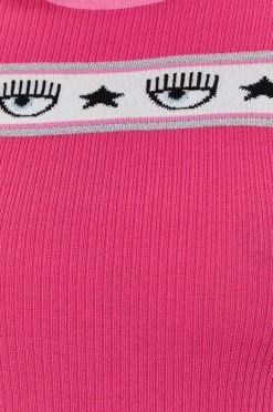 Γυναικεία Κοντομάνικο Μπλουζάκι Chiara Ferragni χρώμα: ροζ -Φτηνός Chiara Ferragni Κατάστημα unnamed file 1451