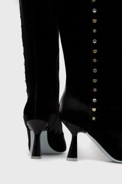 Γυναικεία Μπότες Chiara Ferragni Cf Heel Wide μαύρο -Φτηνός Chiara Ferragni Κατάστημα unnamed file 23