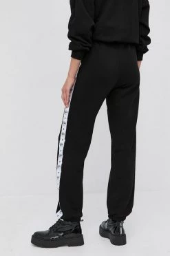 Γυναικεία Παντελόνια φόρμας Βαμβακερό παντελόνι Chiara Ferragni χρώμα: μαύρο -Φτηνός Chiara Ferragni Κατάστημα unnamed file 266