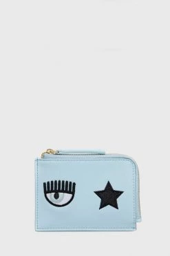 Γυναικεία Πορτοφόλια Πορτοφόλι Chiara Ferragni Range O- Eye Start Logo ασημί