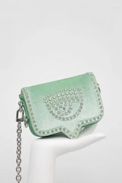 Γυναικεία Τσάντες χιαστί Τσάντα Chiara Ferragni τιρκουάζ