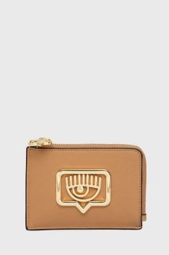 Γυναικεία Πορτοφόλια Πορτοφόλι Chiara Ferragni καφέ