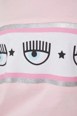 Γυναικεία Κοντομάνικο Βαμβακερό μπλουζάκι Chiara Ferragni ροζ -Φτηνός Chiara Ferragni Κατάστημα unnamed file 406