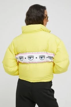 Γυναικεία Κοντά μπουφάν Μπουφάν με επένδυση από πούπουλα Chiara Ferragni κίτρινο -Φτηνός Chiara Ferragni Κατάστημα unnamed file 409