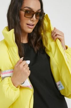 Γυναικεία Κοντά μπουφάν Μπουφάν με επένδυση από πούπουλα Chiara Ferragni κίτρινο -Φτηνός Chiara Ferragni Κατάστημα unnamed file 412