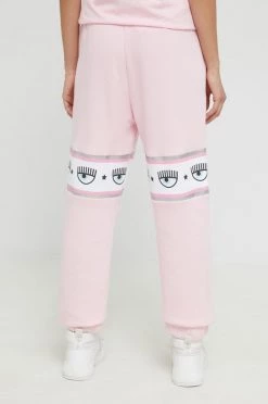 Γυναικεία Παντελόνια φόρμας Βαμβακερό παντελόνι Chiara Ferragni ροζ -Φτηνός Chiara Ferragni Κατάστημα unnamed file 421