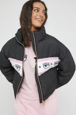 Γυναικεία Κοντά μπουφάν Μπουφάν με επένδυση από πούπουλα Chiara Ferragni μαύρο -Φτηνός Chiara Ferragni Κατάστημα unnamed file 431