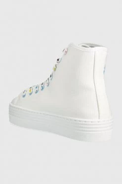 Γυναικεία Ψηλά Πάνινα παπούτσια Chiara Ferragni High Canvas άσπρο -Φτηνός Chiara Ferragni Κατάστημα unnamed file 461
