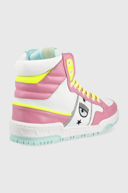 Γυναικεία Sneakers Δερμάτινα παπούτσια Chiara Ferragni ροζ 4 Γυναικεία Sneakers Δερμάτινα παπούτσια Chiara Ferragni ροζ - Image 2