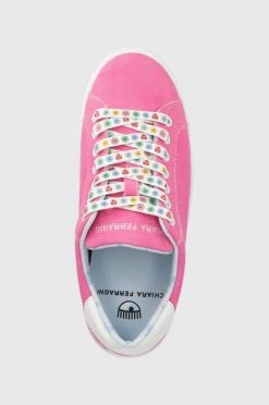 Γυναικεία Χαμηλά Πάνινα παπούτσια Chiara Ferragni ροζ -Φτηνός Chiara Ferragni Κατάστημα unnamed file 477