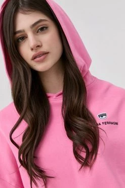 Γυναικεία Χωρίς φερμουάρ Chiara Ferragni - Βαμβακερή μπλούζα Logo Classic ορχιδέα -Φτηνός Chiara Ferragni Κατάστημα unnamed file 513