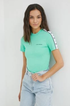 Γυναικεία Κοντομάνικο Βαμβακερό μπλουζάκι Chiara Ferragni πράσινο -Φτηνός Chiara Ferragni Κατάστημα unnamed file 599