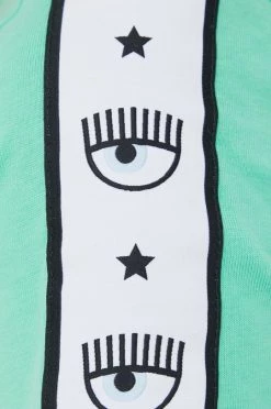 Γυναικεία Κοντομάνικο Βαμβακερό μπλουζάκι Chiara Ferragni πράσινο -Φτηνός Chiara Ferragni Κατάστημα unnamed file 600