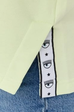 Γυναικεία Χωρίς φερμουάρ Βαμβακερή μπλούζα Chiara Ferragni χρώμα: πράσινο, 11 Γυναικεία Χωρίς φερμουάρ Βαμβακερή μπλούζα Chiara Ferragni χρώμα: πράσινο, -Φτηνός Chiara Ferragni Κατάστημα unnamed file 649