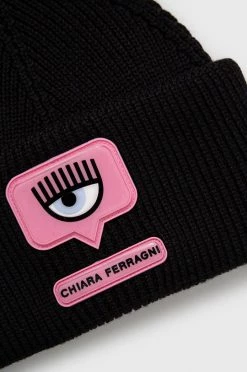 Γυναικεία Σκουφιά Μάλλινο σκουφί Chiara Ferragni μαύρο -Φτηνός Chiara Ferragni Κατάστημα unnamed file 69