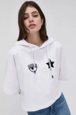 Γυναικεία Χωρίς φερμουάρ Chiara Ferragni - Βαμβακερή μπλούζα Eye Star έντονο ροζ -Φτηνός Chiara Ferragni Κατάστημα unnamed file 708