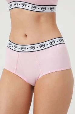 Γυναικεία Σλιπ Chiara Ferragni (2-pack) ροζ