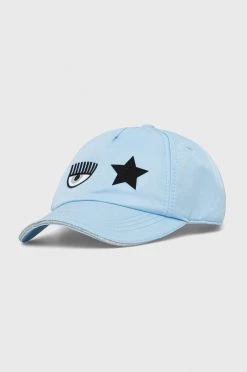 Γυναικεία Jockey Καπέλο Chiara Ferragni ανοιχτό μπλε