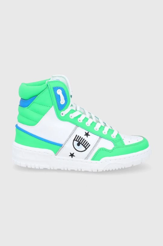 Γυναικεία Sneakers Δερμάτινα παπούτσια Chiara Ferragni πράσινο 3 Γυναικεία Sneakers Δερμάτινα παπούτσια Chiara Ferragni πράσινο