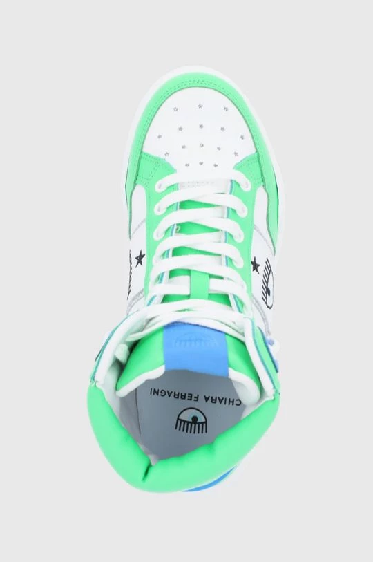 Γυναικεία Sneakers Δερμάτινα παπούτσια Chiara Ferragni πράσινο 6 Γυναικεία Sneakers Δερμάτινα παπούτσια Chiara Ferragni πράσινο - Image 4