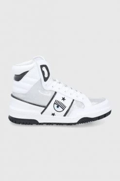 Γυναικεία Sneakers Υποδήματα Chiara Ferragni ασημί