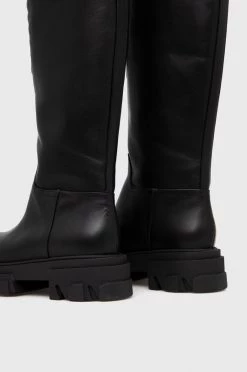 Γυναικεία Μπότες Δερμάτινες μπότες Chiara Ferragni χρώμα: μαύρο -Φτηνός Chiara Ferragni Κατάστημα unnamed file 97