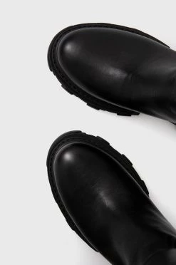 Γυναικεία Μπότες Δερμάτινες μπότες Chiara Ferragni χρώμα: μαύρο -Φτηνός Chiara Ferragni Κατάστημα unnamed file 98